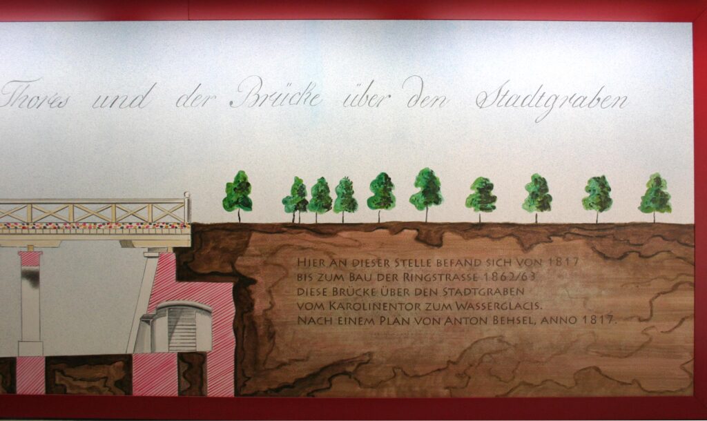 Karolinenbrücke Malerei