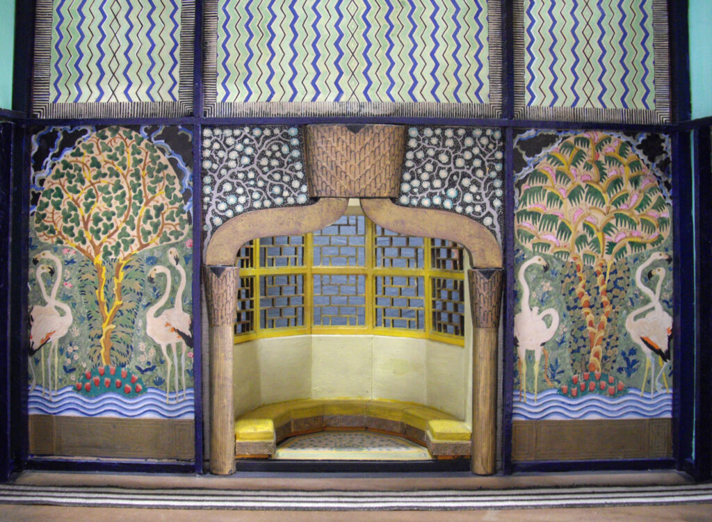 Restaurierung Theatermodell Alfred Roller Bühnenbild Papiermodell