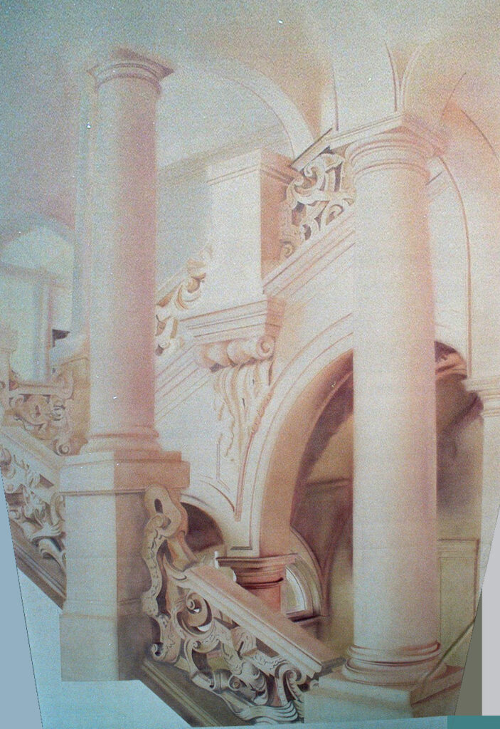 Theatermalerei Der Zigeunerbaron Volksoper Wien Scheinarchitektur